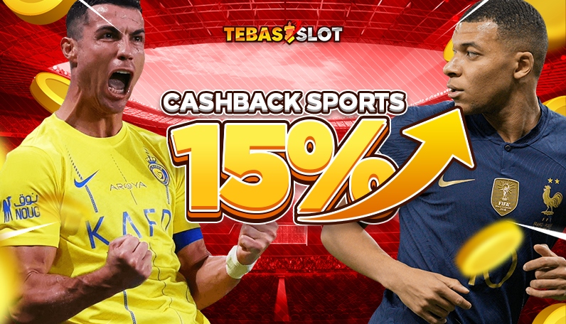 Bonus Cashback Sportsbook 15% TEBASSLOT